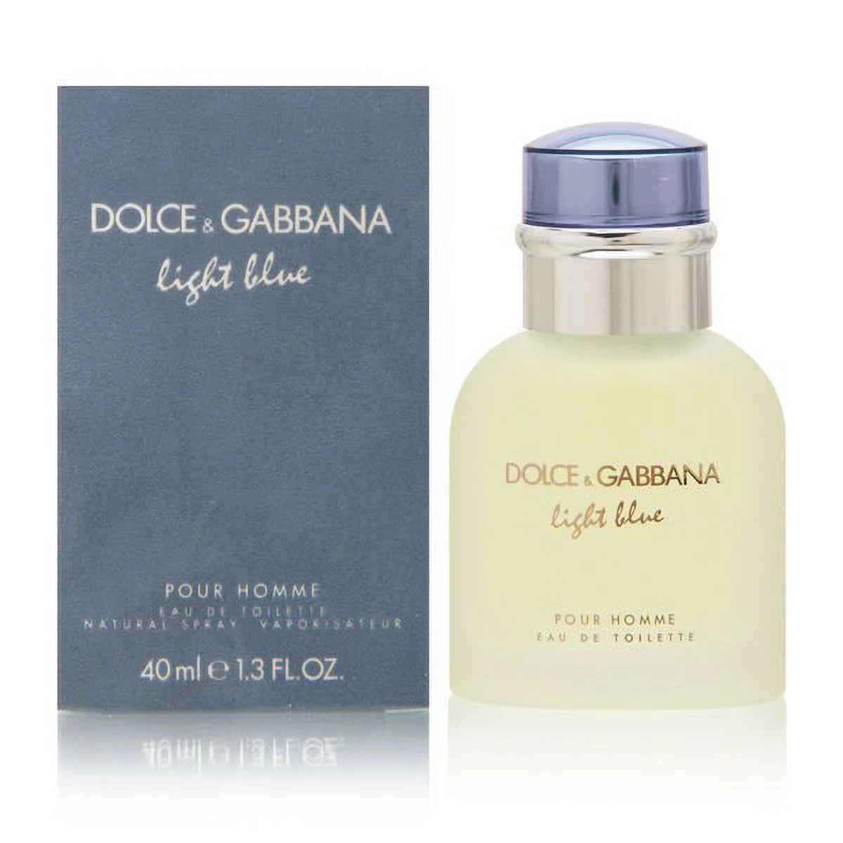 Light Blue Eau De Toilette Spray, Cologne for Men, 1.3 Oz